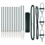 Cerca Euro de Set de 2 Verde Metal 25 x 1.0 m Duradera de , Paneles de vallas - Ref: Foro24-3350599, Precio: 202,38 €, Descue...