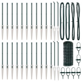 Comprar Valla Euro de con 13 postes punta 0.4x50
