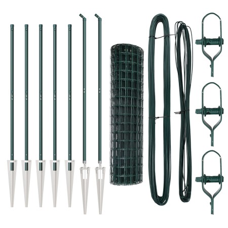 Cerca Euro de Set de 2 Verde Metal 10 x 1.2 m Duradera de , Paneles de vallas - Ref: Foro24-3350615, Precio: 143,36 €, Descue...