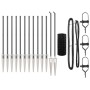 Cerca Euro de Set de 2 Gris Metal 25 x 1 m Duradera de , Paneles de vallas - Ref: Foro24-3350689, Precio: 208,85 €, Descuento: %