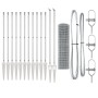 Euro Fence con 13 postes de espiga 1.2x25 m acero galvanizado de , Paneles de vallas - Ref: Foro24-3350777, Precio: 238,88 €,...