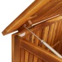 Caja de almacenaje de jardín madera maciza acacia 200x50x58 cm de vidaXL, Cajas de almacenaje para exteriores - Ref: Foro24-3...