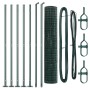 Euro Fence con 7 Postes Flangados 1.6x10 m de Acero Galvanizado de , Paneles de vallas - Ref: Foro24-3350840, Precio: 118,43 ...