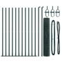 Cerca Euro de con 13 postes acanalados 1.2x25 m de acero galvanizado de , Paneles de vallas - Ref: Foro24-3350845, Precio: 25...