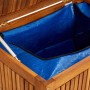 Caja de almacenaje de jardín madera maciza acacia 175x50x58 cm de vidaXL, Cajas de almacenaje para exteriores - Ref: Foro24-3...