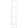 Soporte de flores de 5 estantes de metal blanco 43x22x98 cm de vidaXL, Soportes para macetas - Ref: Foro24-336111, Precio: 41...