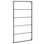 Toallero de acero negro 60x10x116 cm de vidaXL, Toalleros - Ref: Foro24-336120, Precio: 43,18 €, Descuento: %