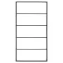 Toallero de acero negro 60x10x116 cm de vidaXL, Toalleros - Ref: Foro24-336120, Precio: 43,18 €, Descuento: %