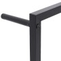 Toallero de acero negro 60x10x116 cm de vidaXL, Toalleros - Ref: Foro24-336120, Precio: 47,35 €, Descuento: %
