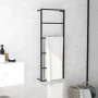 Toallero de acero negro 45x10x115 cm de vidaXL, Toalleros - Ref: Foro24-336118, Precio: 48,81 €, Descuento: %