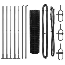 Cerca Euro de Set de 2 Gris Metal 10 x 1 m Durable Cerca de , Paneles de vallas - Ref: Foro24-3350926, Precio: 101,69 €, Desc...