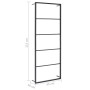 Toallero de acero negro 45x10x115 cm de vidaXL, Toalleros - Ref: Foro24-336118, Precio: 48,65 €, Descuento: %