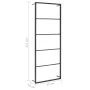 Toallero de acero negro 45x10x115 cm de vidaXL, Toalleros - Ref: Foro24-336118, Precio: 48,81 €, Descuento: %