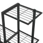 Soporte de flores negro de metal 94,5x25x88 cm de vidaXL, Soportes para macetas - Ref: Foro24-336112, Precio: 51,86 €, Descue...