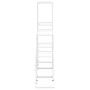 Soporte de flores de metal blanco 94,5x25x88 cm de vidaXL, Soportes para macetas - Ref: Foro24-336113, Precio: 49,84 €, Descu...