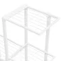 Soporte de flores de metal blanco 94,5x25x88 cm de vidaXL, Soportes para macetas - Ref: Foro24-336113, Precio: 48,94 €, Descu...