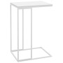 Mesa auxiliar de madera contrachapada blanco 40x30x59 cm de vidaXL, Mesas de centro - Ref: Foro24-336131, Precio: 37,49 €, De...