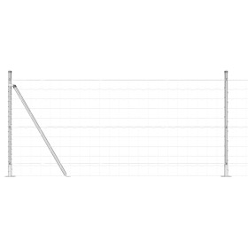 Comprar Cerca Euro con 7 postes de brida 1x10 m