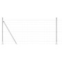 Cerca Euro  con 7 postes de brida 1x10 m de acero galvanizado | Foro24.es | Tu tienda online para hogar, jardín y más Foro24.es
