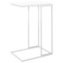 Mesa auxiliar de madera contrachapada blanco 40x30x59 cm de vidaXL, Mesas de centro - Ref: Foro24-336131, Precio: 37,49 €, De...