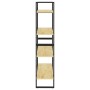 Estantería de 4 niveles madera maciza de pino 80x30x140 cm de vidaXL, Librerías y estanterías - Ref: Foro24-806462, Precio: 6...