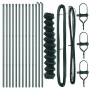 Cerca de eslabones de cadena Set de 2 Verde de , Paneles de vallas - Ref: Foro24-3351089, Precio: 160,07 €, Descuento: %
