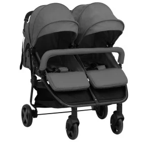 Dark Gray and Black Steel Cufflinks Trolley by vidaXL, Baby strollers - Ref: Foro24-10360, Price: 236,47 €, Discount: %