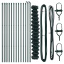 Cerca de eslabones de cadena Juego de 2 Verde Acero galvanizado | Foro24.es | Tu tienda online para hogar, jardín y más Foro24.es