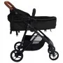 Cochecito de bebé 3 en 1 de acero gris antracita y negro de vidaXL, Cochecitos de bebé - Ref: Foro24-10330, Precio: 267,36 €,...