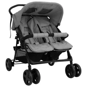 Light Gray Steel Cufflinks Trolley by vidaXL, Baby strollers - Ref: Foro24-10341, Price: 211,36 €, Discount: %