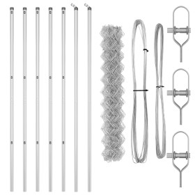 Comprar Cerca de Cadena con 7 Postes 1.2x10 m