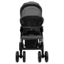 Dark gray steel tandem twin trolley by vidaXL, Baby strollers - Ref: Foro24-10348, Price: 215,73 €, Discount: %