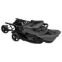 Dark gray steel tandem twin trolley by vidaXL, Baby strollers - Ref: Foro24-10348, Price: 215,73 €, Discount: %