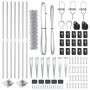 Cerca de Malla  con 7 Postes con Punta 1.2 x 10 m de Acero Galvanizado | Foro24.es | Tu tienda online para hogar, jardín y más Foro24.es