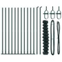 Cerca de eslabones de cadena  con 13 postes bridados 0.8x25 m de acero galvanizado | Foro24.es | Tu tienda online para hogar, jardín y más Foro24.es