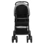 Carrito de bebés 3 en 1 de acero gris claro y negro de vidaXL, Cochecitos de bebé - Ref: Foro24-10389, Precio: 227,23 €, Desc...