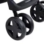 Carrito de bebés 3 en 1 de acero gris claro y negro de vidaXL, Cochecitos de bebé - Ref: Foro24-10389, Precio: 227,23 €, Desc...