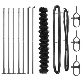Comprar Cerca de Malla con 7 Postes Flanged