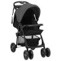Carrito de bebés 2 en 1 de acero gris oscuro y negro de vidaXL, Cochecitos de bebé - Ref: Foro24-10384, Precio: 122,10 €, Des...