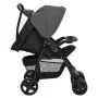 Carrito de bebés 2 en 1 de acero gris oscuro y negro de vidaXL, Cochecitos de bebé - Ref: Foro24-10384, Precio: 122,10 €, Des...