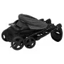 Carrito de bebés 2 en 1 de acero gris oscuro y negro de vidaXL, Cochecitos de bebé - Ref: Foro24-10384, Precio: 122,10 €, Des...
