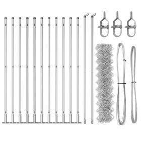 Cerca de Malla Set de 2 Galvanizado Acero Galvanizado 25 x 1 m de , Paneles de vallas - Ref: Foro24-3351304, Precio: 176,08 €...