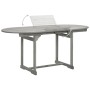 Mesa de comedor jardín madera maciza acacia (120-170)x80x75 cm de vidaXL, Mesas de jardín - Ref: Foro24-316574, Precio: 226,6...