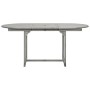 Mesa de comedor jardín madera maciza acacia (120-170)x80x75 cm de vidaXL, Mesas de jardín - Ref: Foro24-316574, Precio: 226,6...