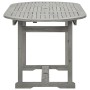 Mesa de comedor jardín madera maciza acacia (120-170)x80x75 cm de vidaXL, Mesas de jardín - Ref: Foro24-316574, Precio: 226,6...