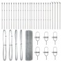 Cerca de Alambre Soldado con 13 Postes 0.4x50 m Acero Galvanizado de , Paneles de vallas - Ref: Foro24-3351626, Precio: 138,6...