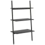Estantería inclinada de 3 baldas negro 64x34x116 cm de vidaXL, Librerías y estanterías - Ref: Foro24-336372, Precio: 65,98 €,...