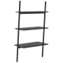 Estantería inclinada de 3 baldas negro 64x34x116 cm de vidaXL, Librerías y estanterías - Ref: Foro24-336372, Precio: 65,98 €,...