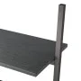 Estantería inclinada de 3 baldas negro 64x34x116 cm de vidaXL, Librerías y estanterías - Ref: Foro24-336372, Precio: 65,98 €,...