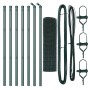 Set de Poste de Cerca Set de 2 Verde de , Paneles de vallas - Ref: Foro24-3351680, Precio: 52,66 €, Descuento: %